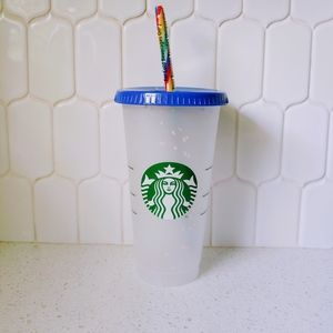 New Starbucks Color Changing Confetti Cup w